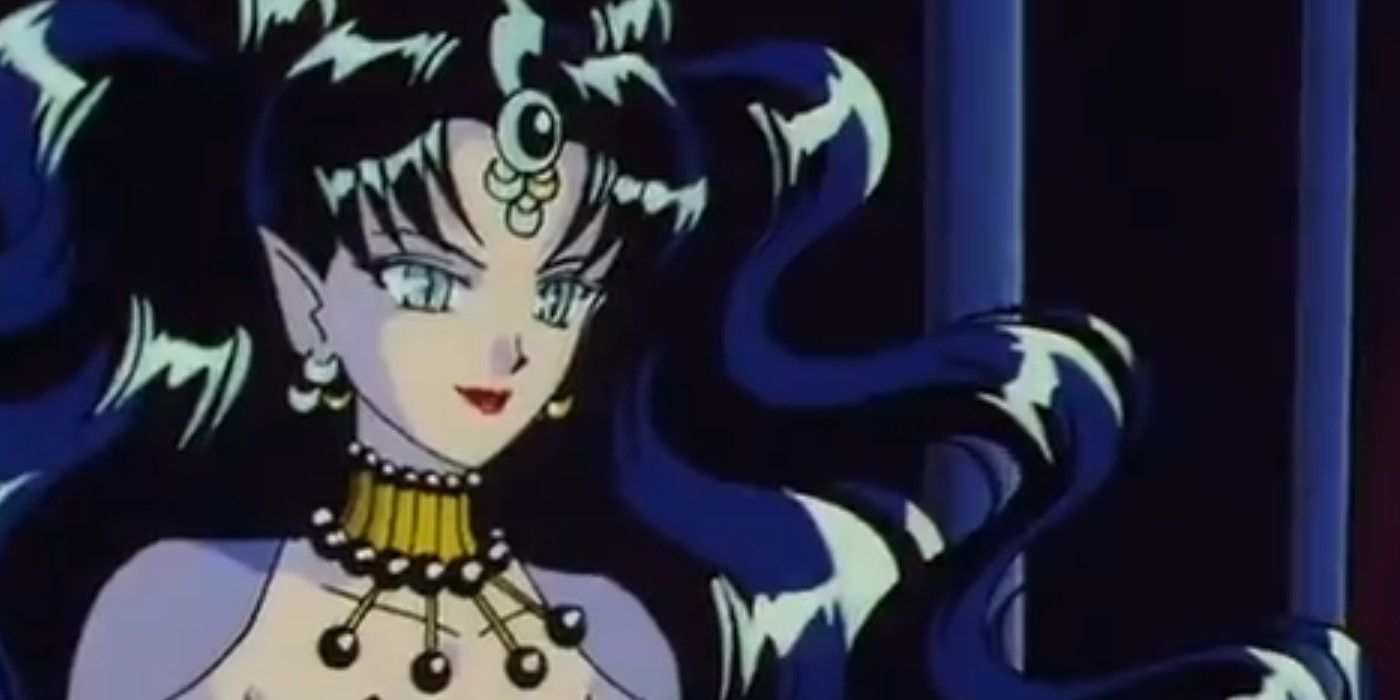 Sailor Moon Queen Nehelenia appearing in her youthful form