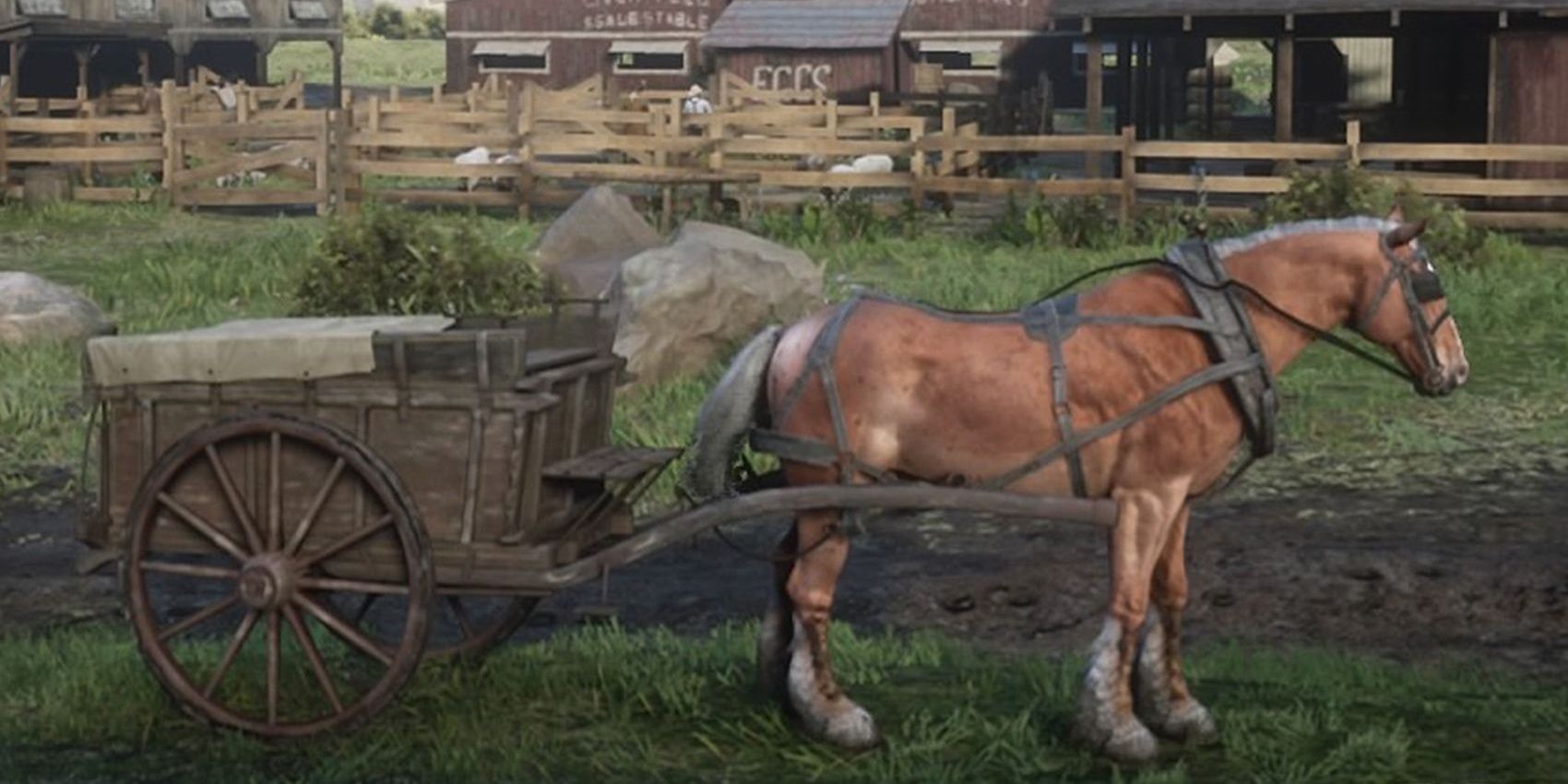 Belgian Draft Horse in Red Dead Redemption 2
