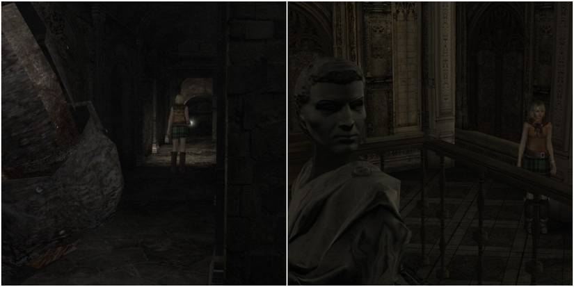 RE4 HD Mod Ashley Fixed Camera Angle Shots