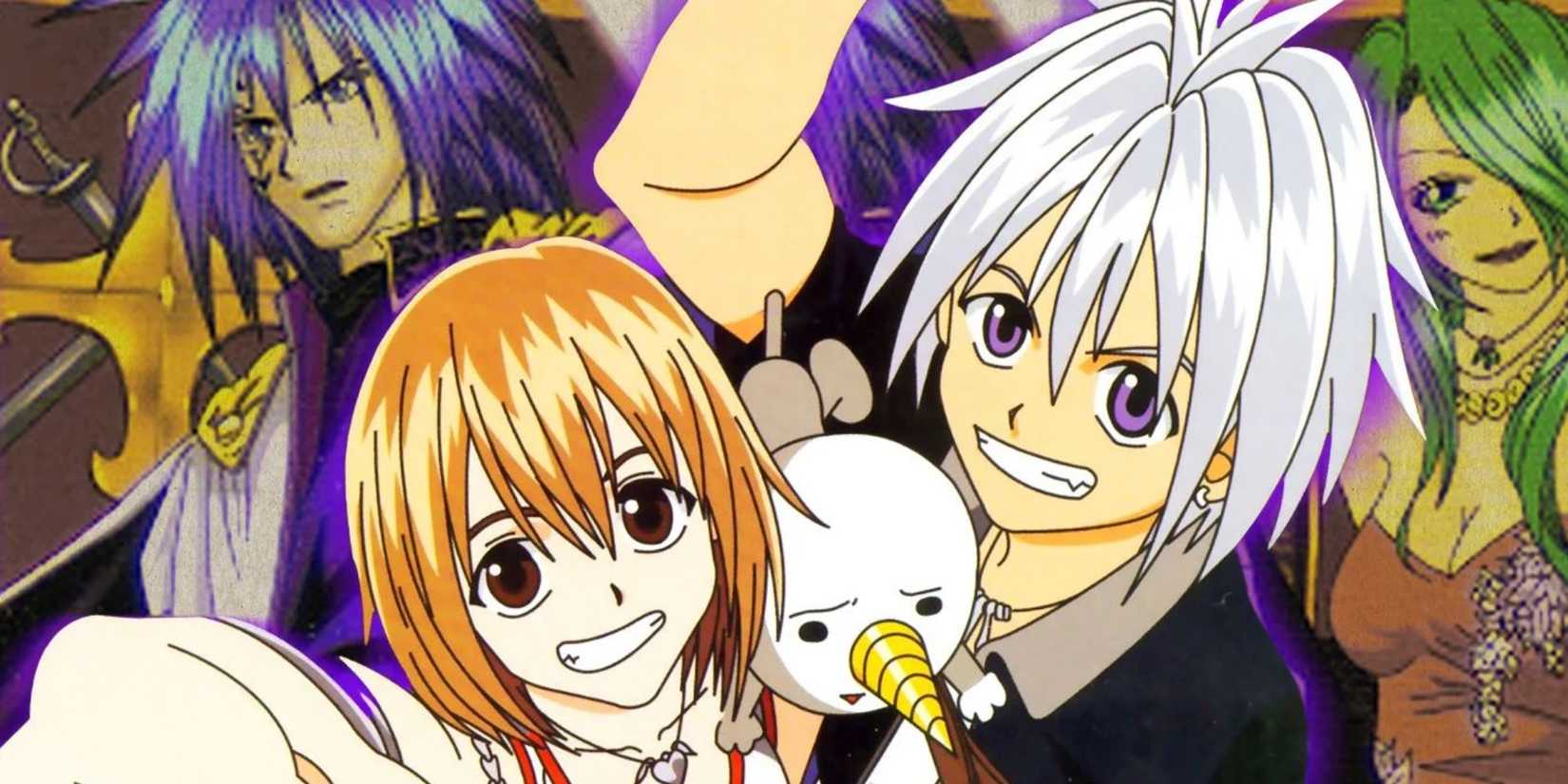 Rave Master - The main cast together.