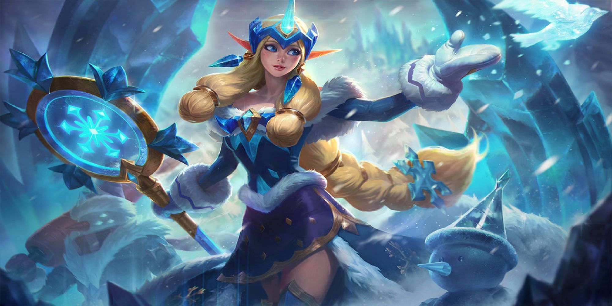 League of Legends Wild Rift Soraka Winter Wonderland Skin