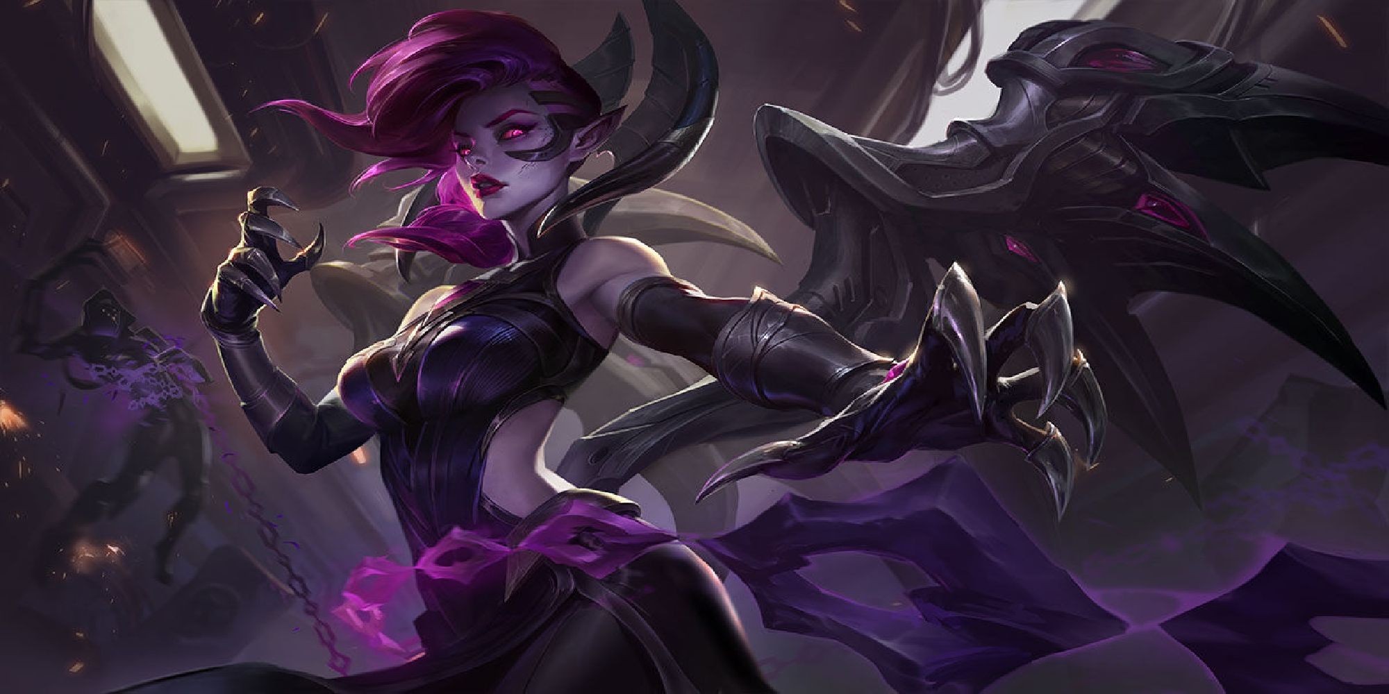 League of Legends Wild Rift Blade Mistress Morgana Skin