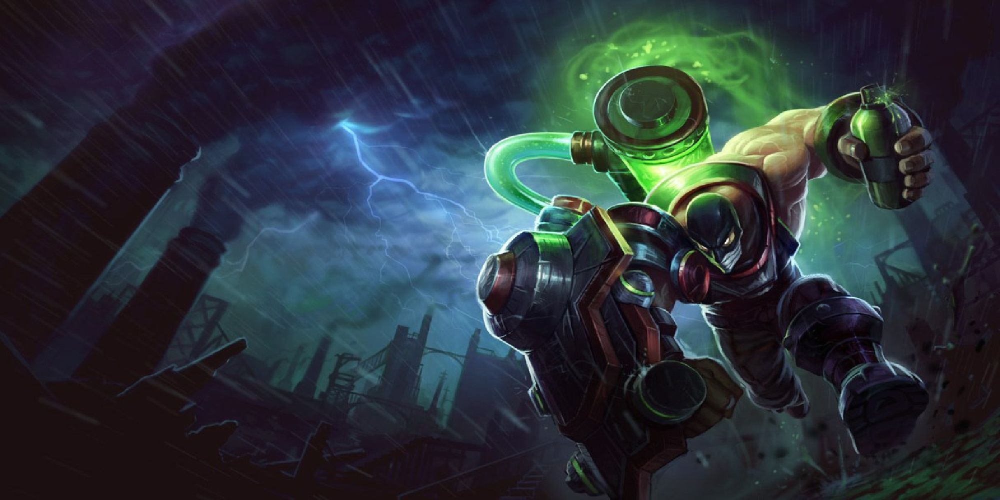League of Legends Augmented Singed Skin