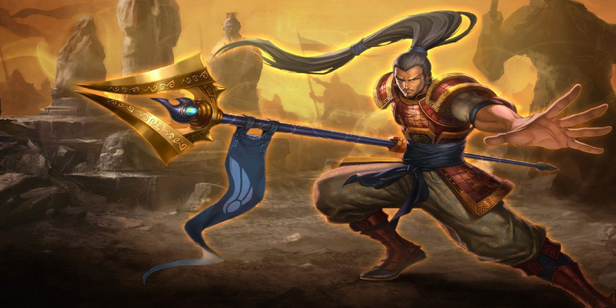 League of Legends Imperial Xin Zhao Skin