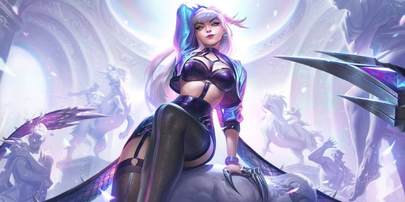 League of Legends KDA Evelynn splash art