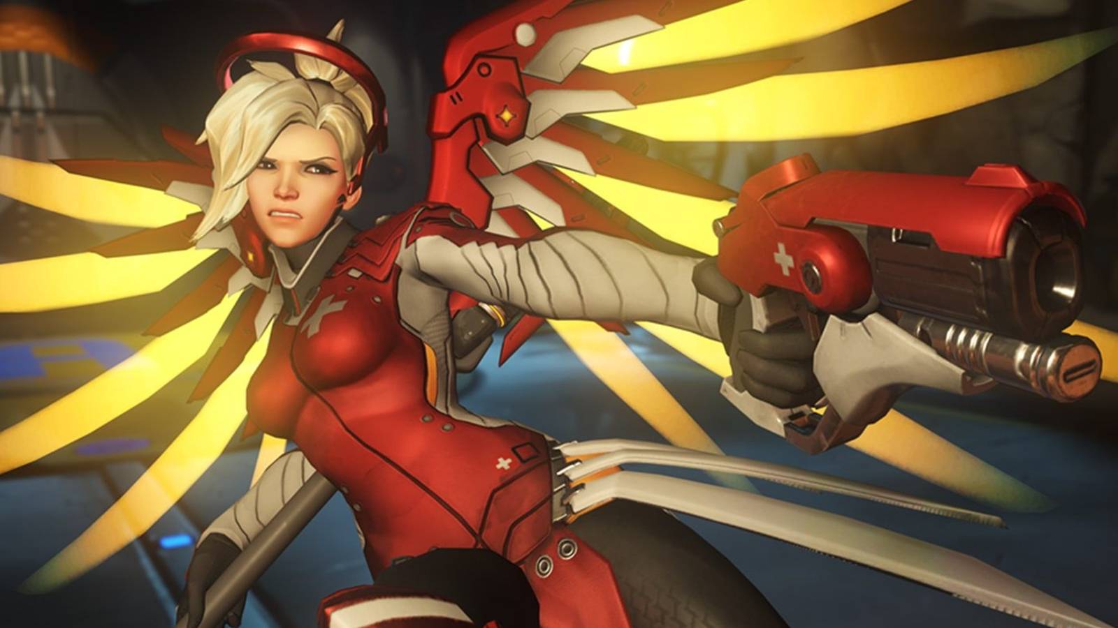 Ridiculous Overwatch Clip Sees Mercy Surviving Nonstop Attacks