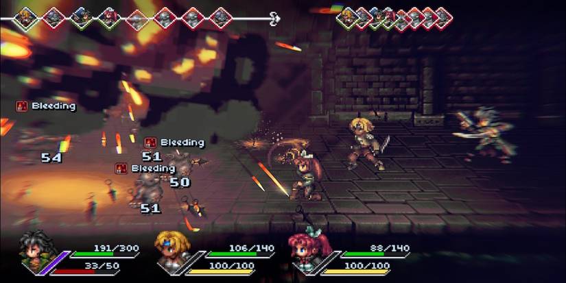 Fighting a boss in Rise of the Third Power