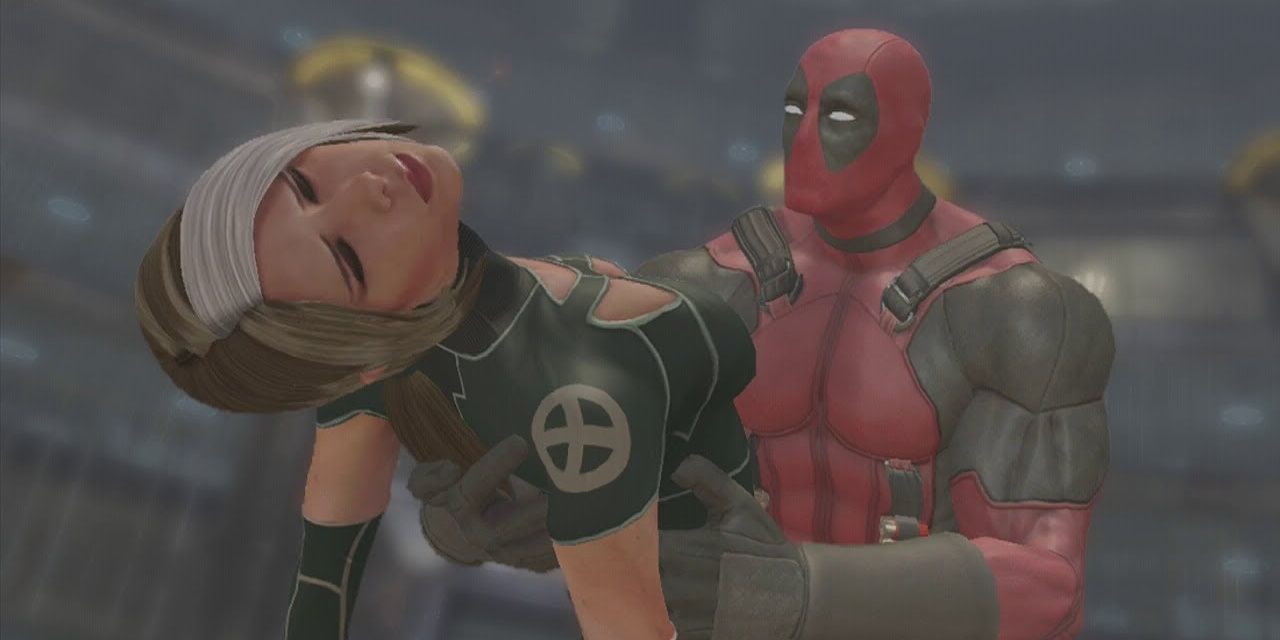 Deadpool and Rogue in Deadpool