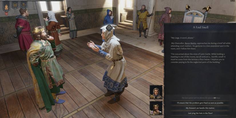 Royal Court Event in Crusader Kings 3