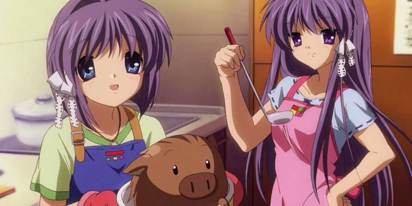 Ryou and Kyou Fujibayash of Clannad