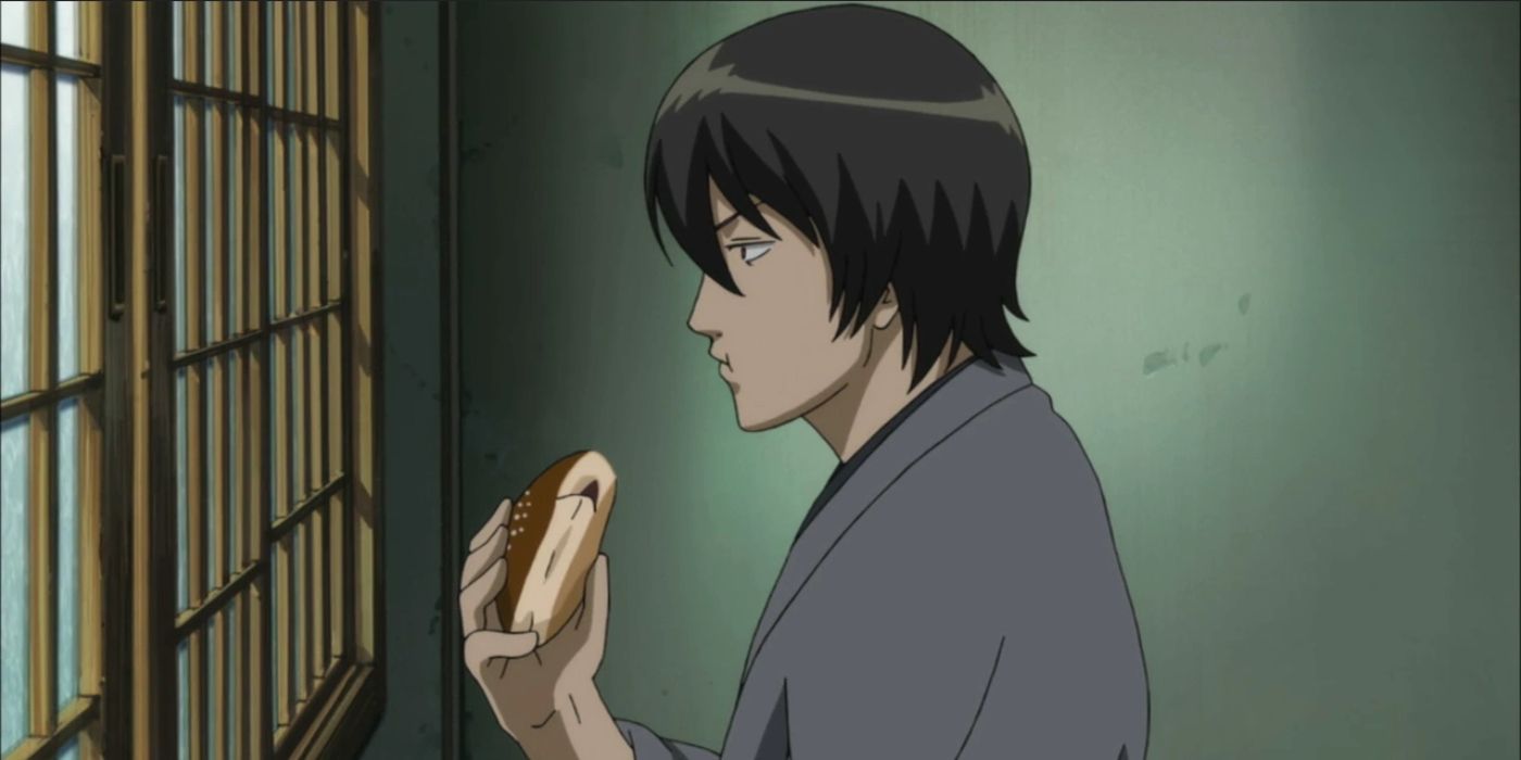 Sagaru Yamazaki eating anpan