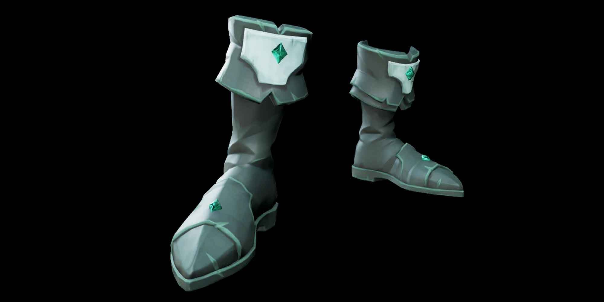 The Sapphire Blade Boots in Sea of Thieves
