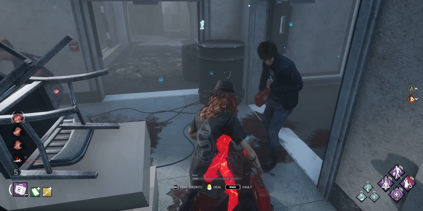 Dead by Daylight survivors healing