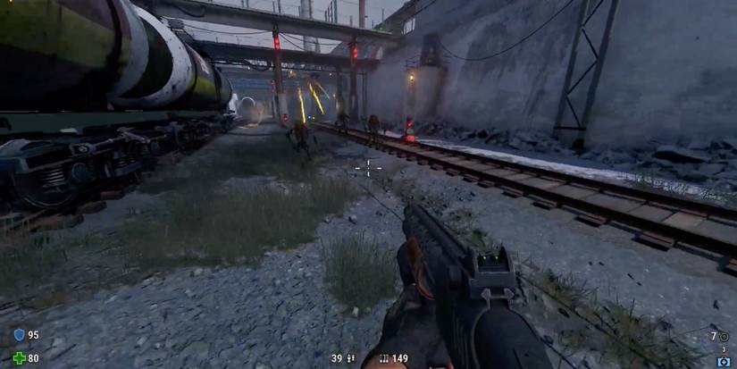 Serious Sam - Siberian Mayhem - Move From Side to Side - Player dodges attacks