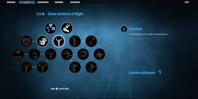 Serious Sam - Siberian Mayhem - Unlock Dual Wield Early - Player gains skill point and access skill tree