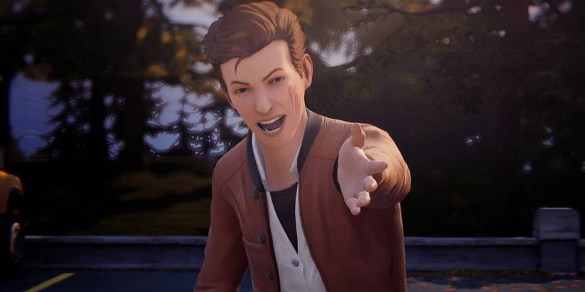 Nathan angry in parking lot during episode 1 in Life is Strange
