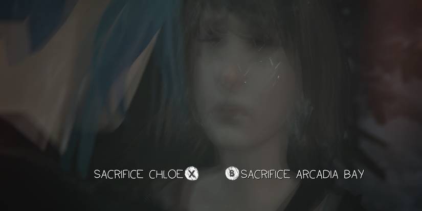 Deciding between sacrific chloe or arcadia bay in episode 5 of Life is Strange Remastered