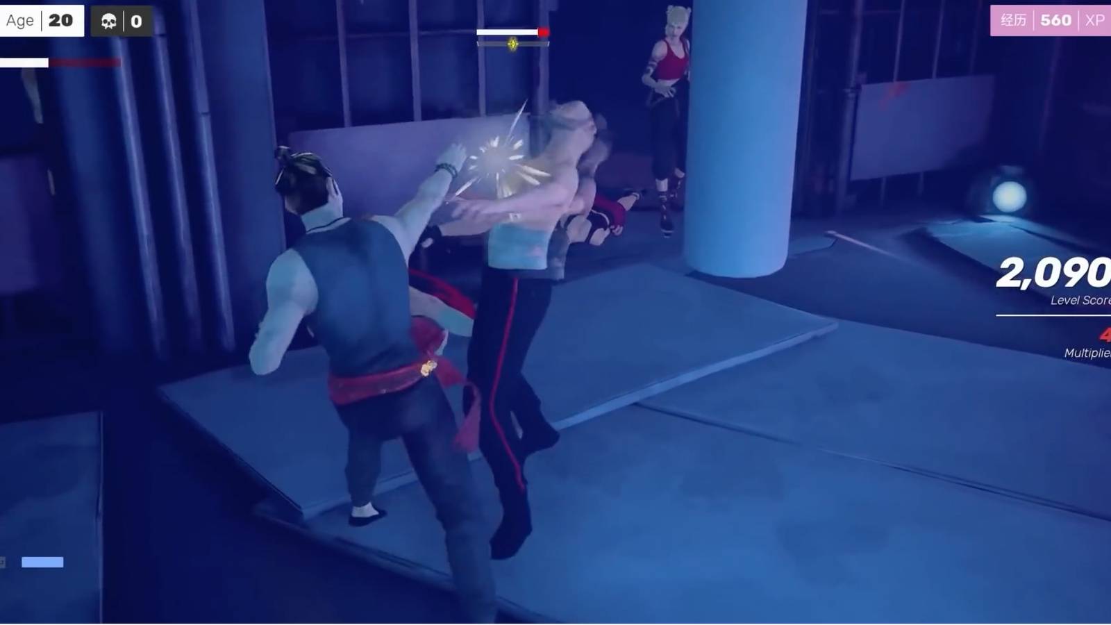 Sifu - Feature - Player punches enemy in the face