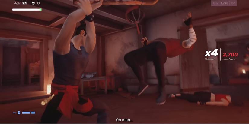 Sifu - Regain Health with Every Successive Attack - Player destroys enemy with his strikes