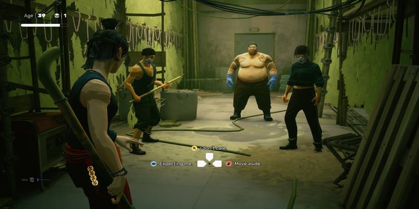 Talking to enemies in Sifu