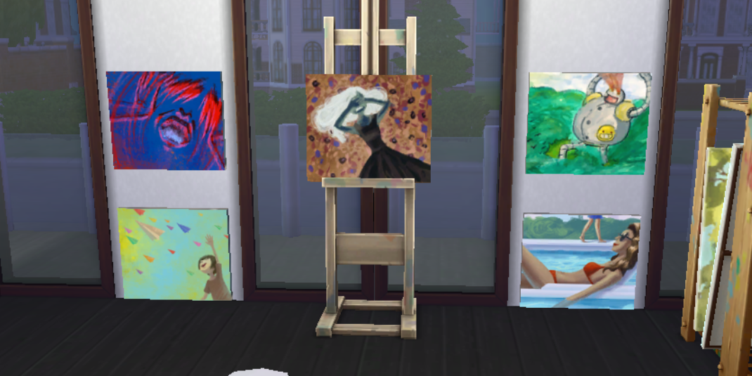 Sims 4 paintings