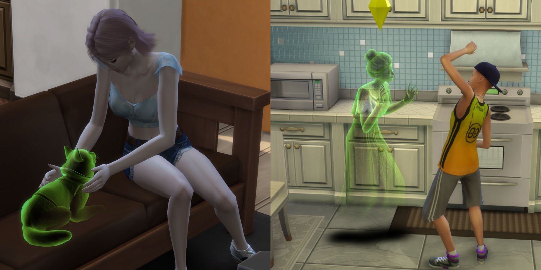 sims 4 how to make ghost