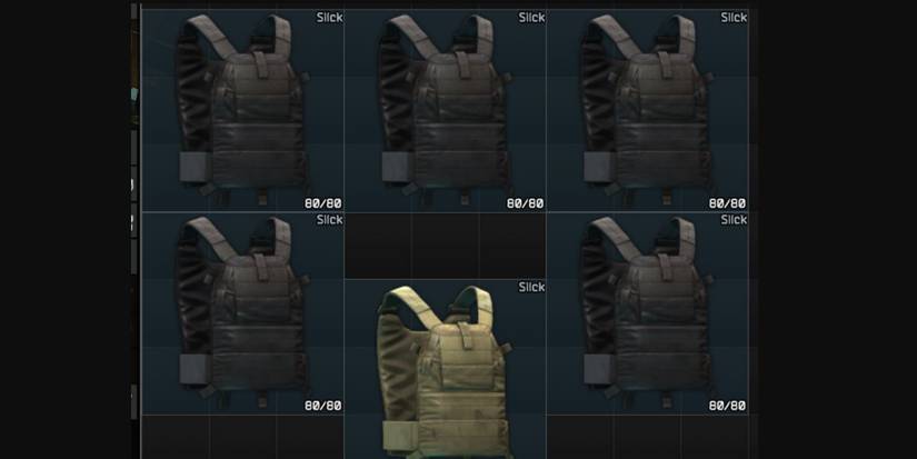 Escape From Tarkov Slick armor different views of defensive vest