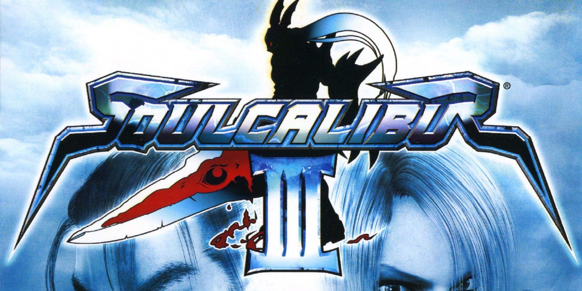 Nightmare and two other characters on the cover of Soul Calibur III