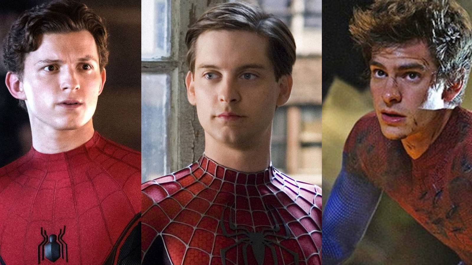Spider-Man: No Way Home Tom Holland Tobey Maguire Andrew Garfield