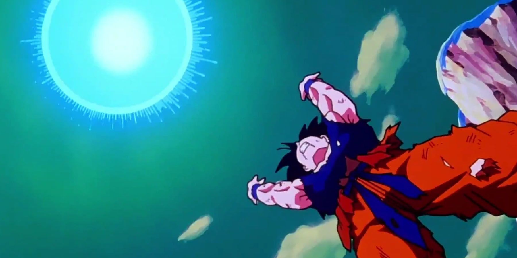 Spirit Bomb with Goku