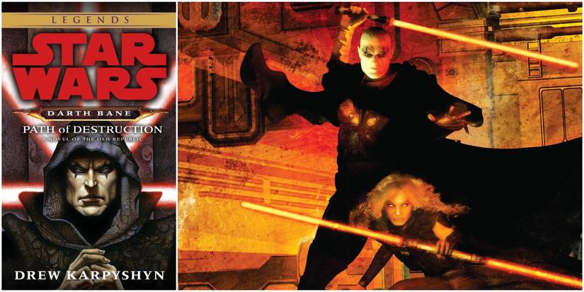 A Split Image Of Darth Bane Novel