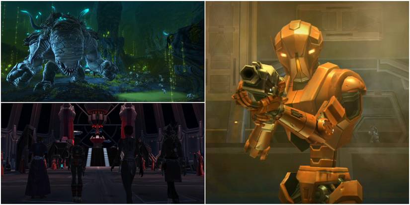 A Split Image Of Star Wars The Old Republic Best Flashpoints