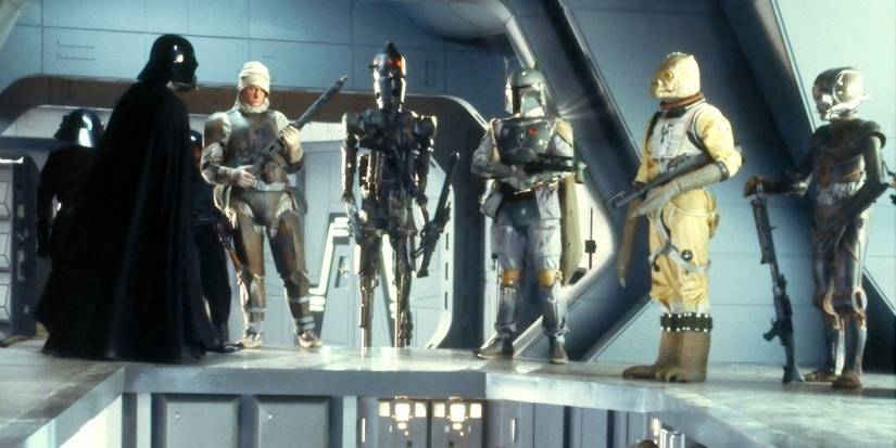 Star Wars Bounty Hunters The Empire Strikes Back Boba Fett 4-Lom Dngar IG-88 Bossk Cropped