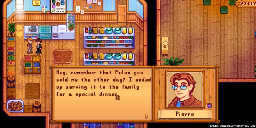 Stardew Valley pierre dialogue general store
