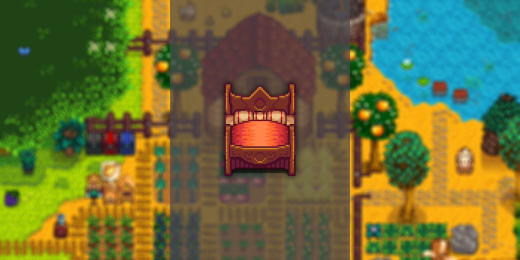 StardewValleyDeluxeRedBed