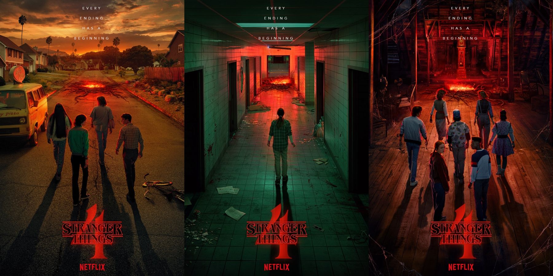 Stranger things  - Le topic officiel   Stranger-Things-Seaon-4-posters