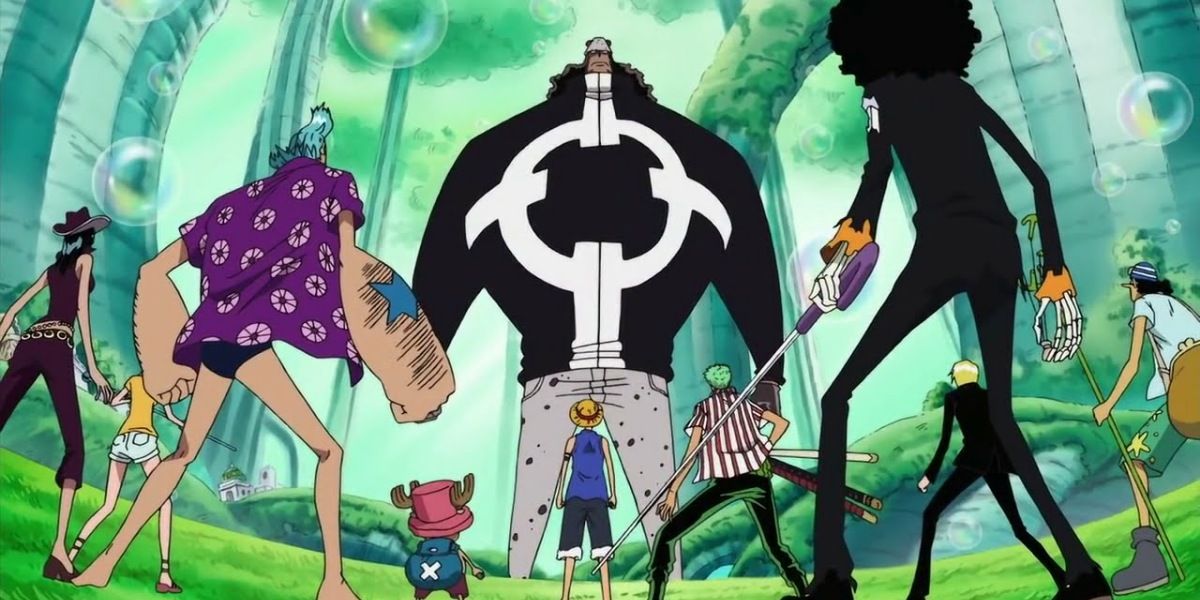 Straw Hat Pirates vs Pacifista