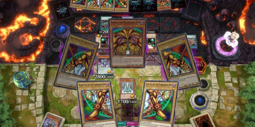 Summoning Exodia in Yugioh Master Duel