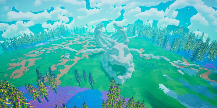 Astroneer planet scenery 