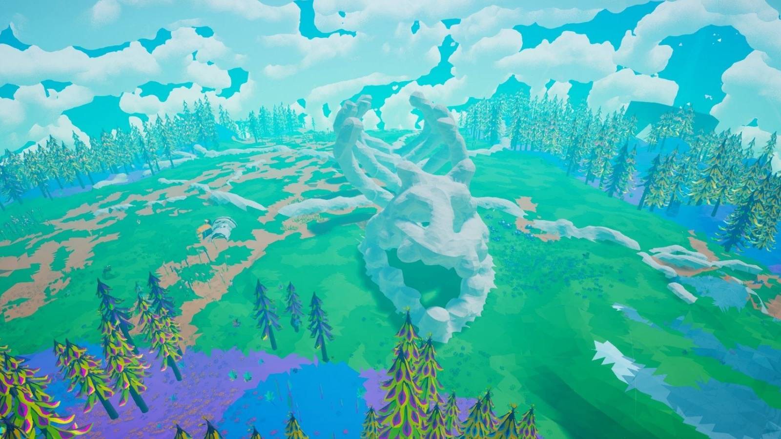 Astroneer planet scenery 