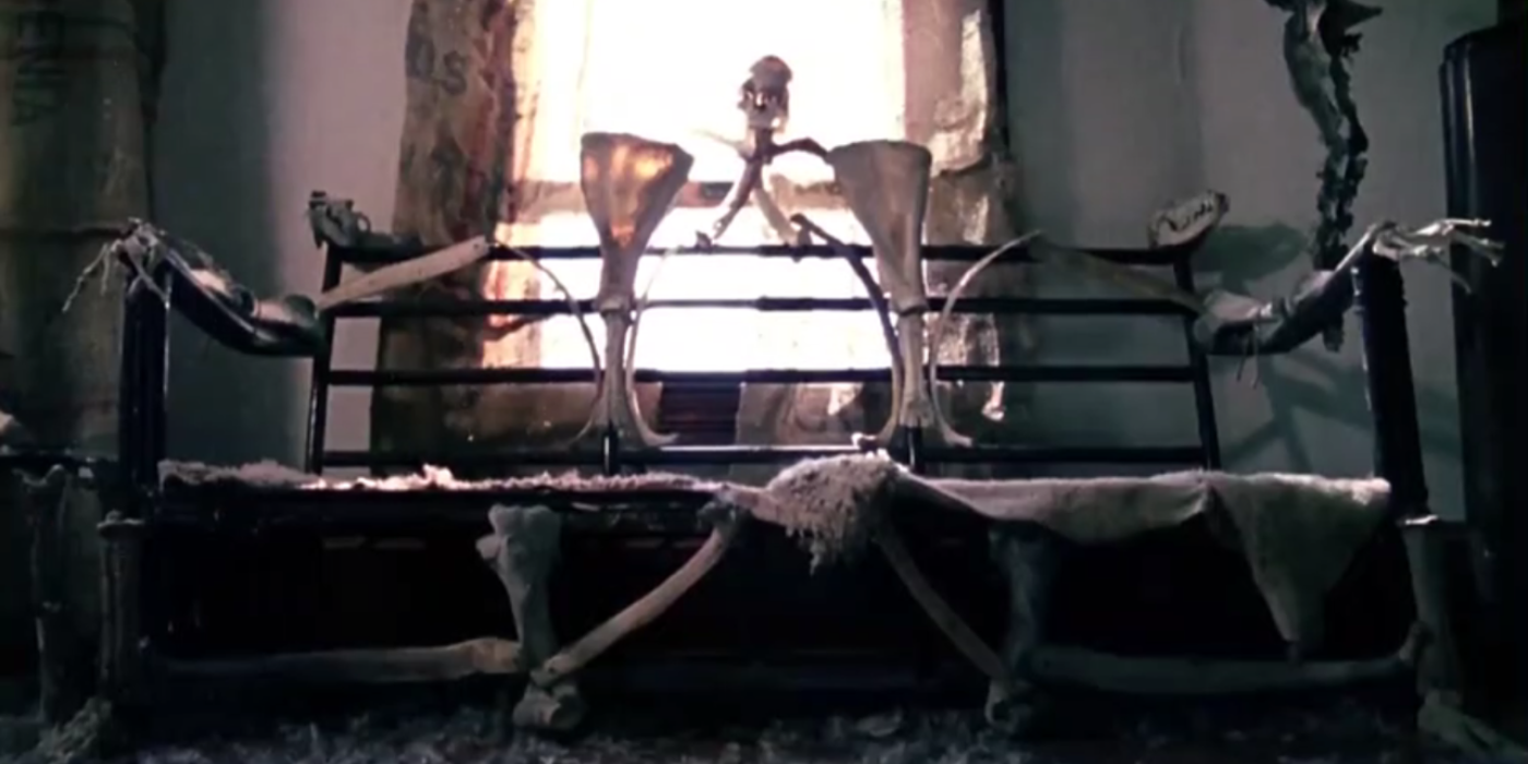 Texas Chainsaw Massacre Bone Furniture