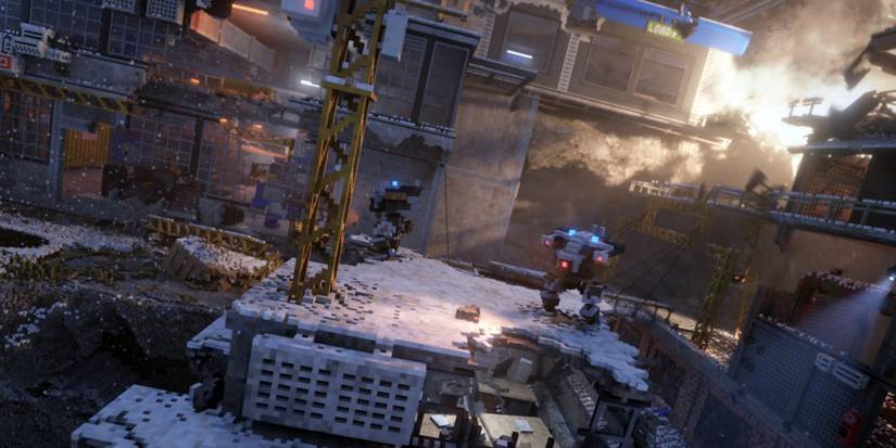 Teardown - A picture of snowy plains.