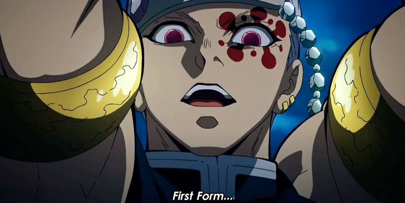 Demon Slayer Tengen Uzui using First Form