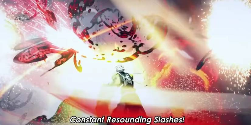 Demon Slayer Tengen Uzui using Fourth Form