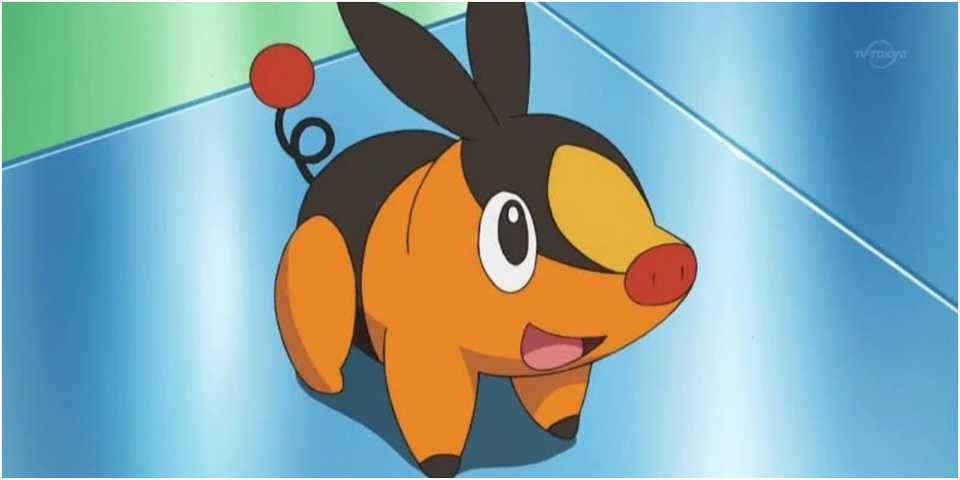 Tepig In Pokemon Fire Type Starter Pokemon