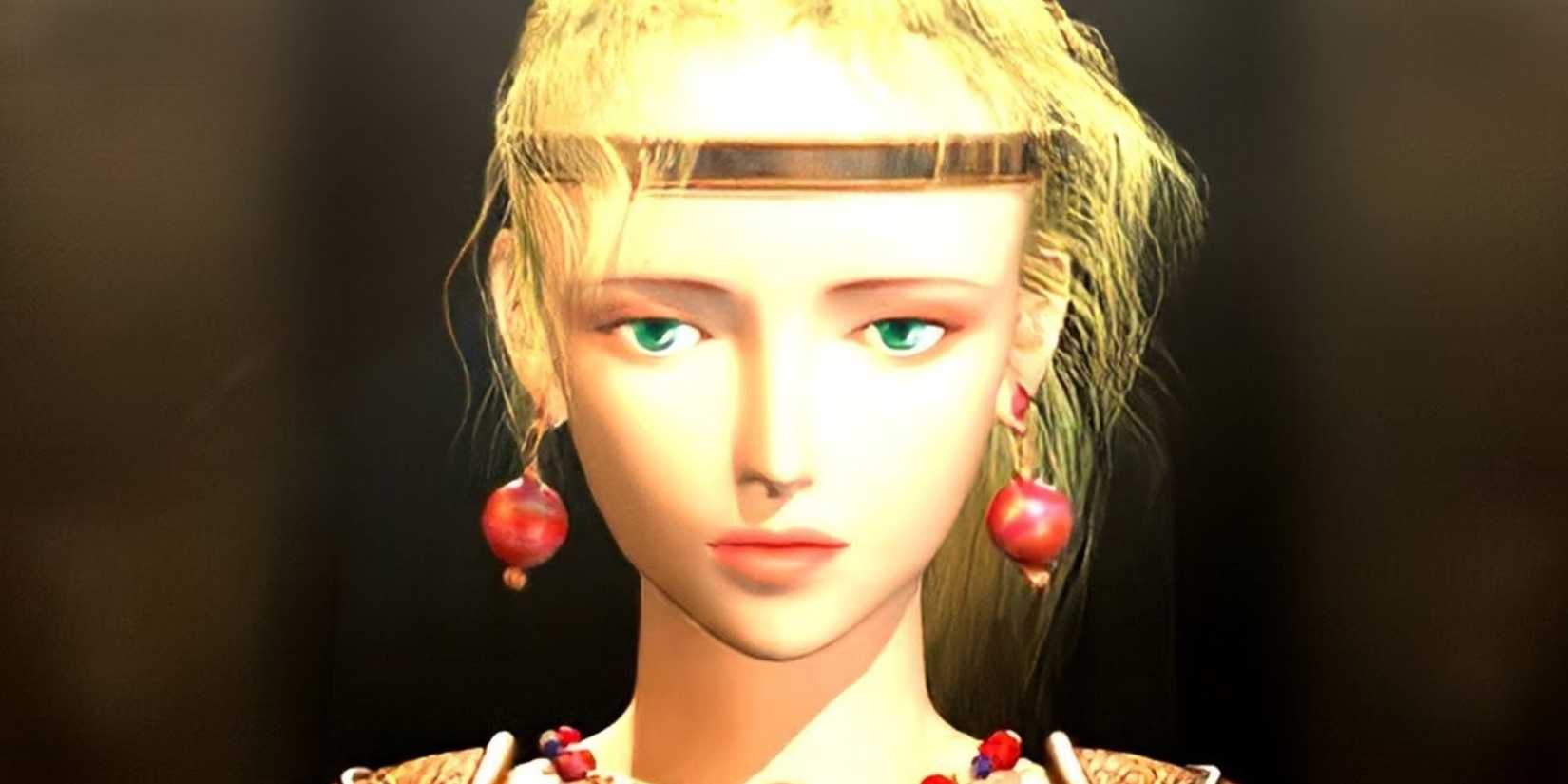 Terra with earrings in Final Fantasy 6