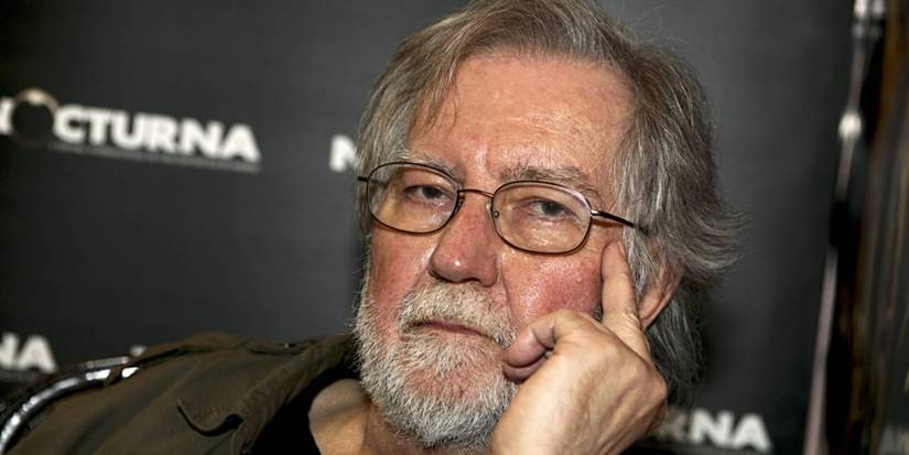 Closeup of Texas Chain Saw Massacre director Tobe Hooper