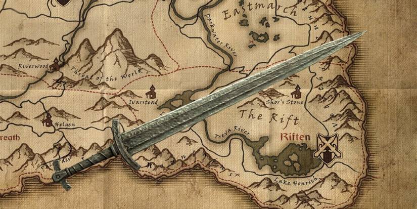 Thane Weapons Skyrim Blade of The Rift