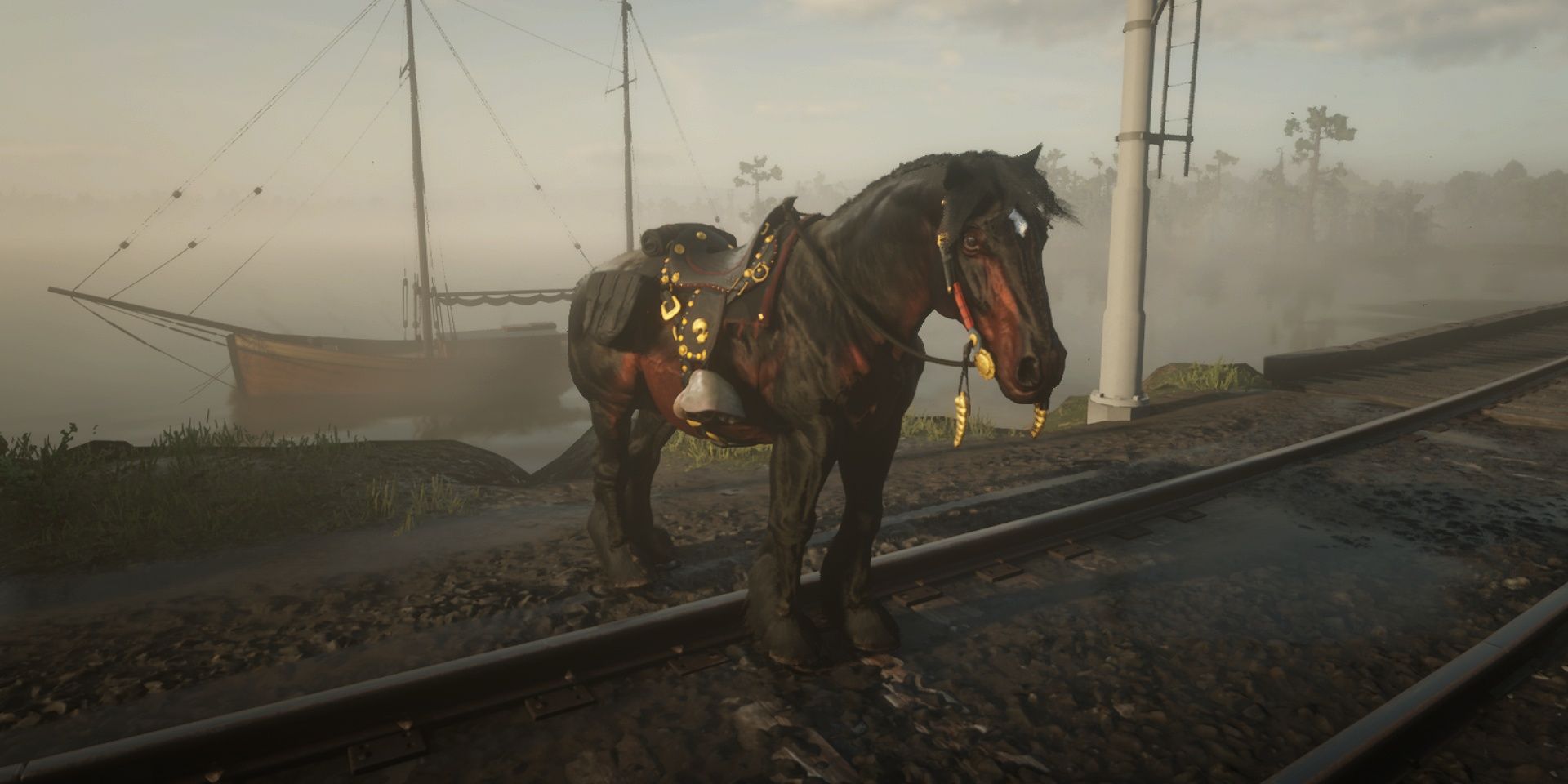 The Breton horse breed in Red Dead Redemption 2