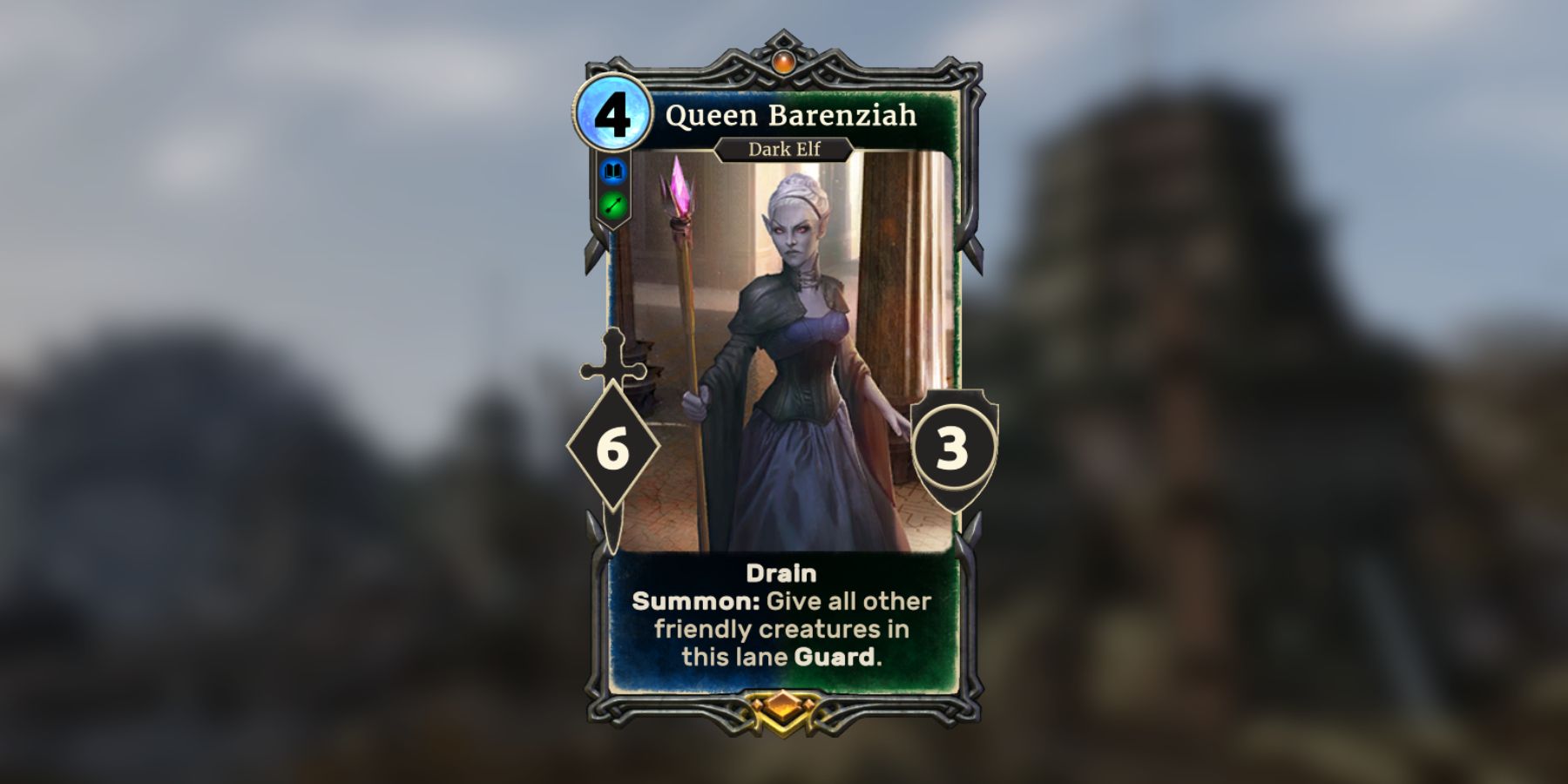 The Elder Scrolls legends queen barenziah card